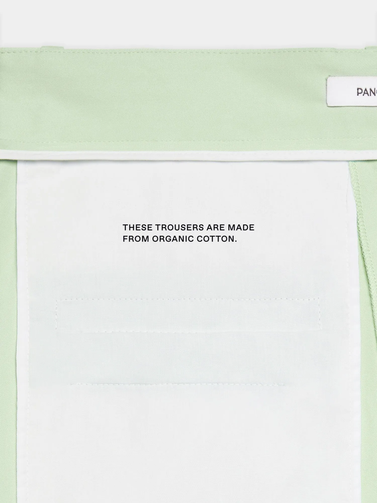 Archive Men's Cotton Tailored Trousers—pistachio