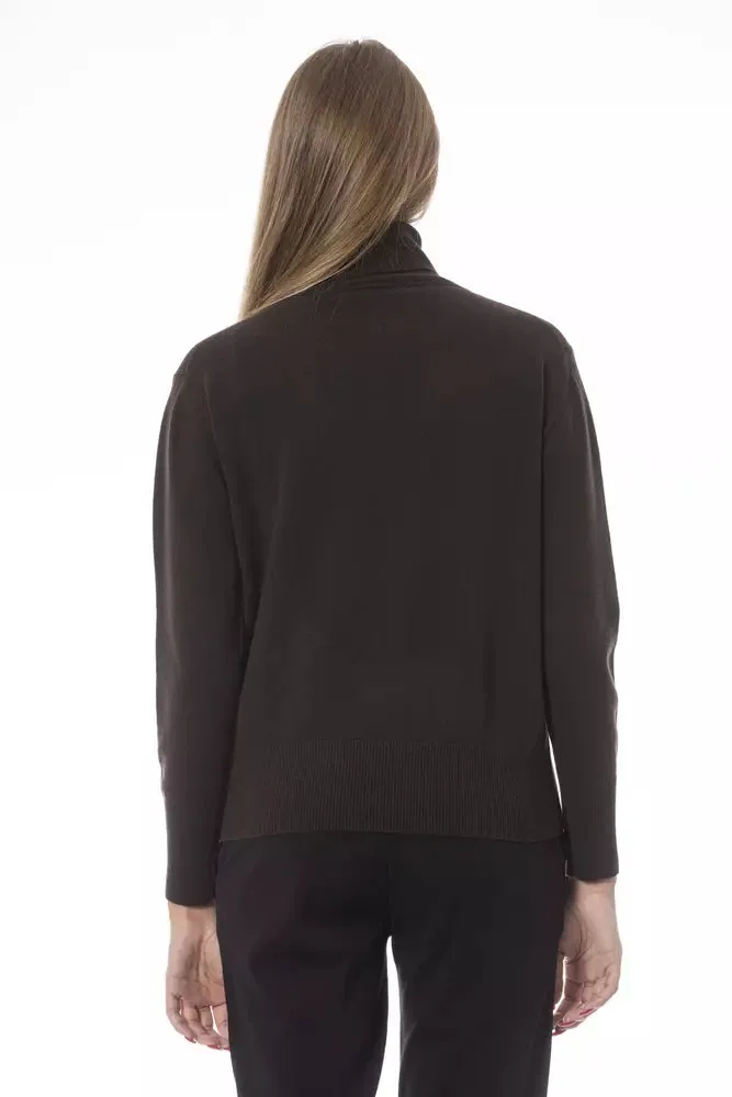 Baldinini Trend Brown Wool Women Women's Sweater
