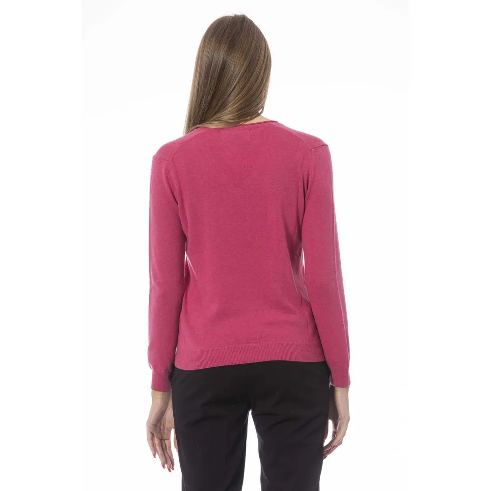 Baldinini Trend Fuchsia Cashmere Women Women's Sweater