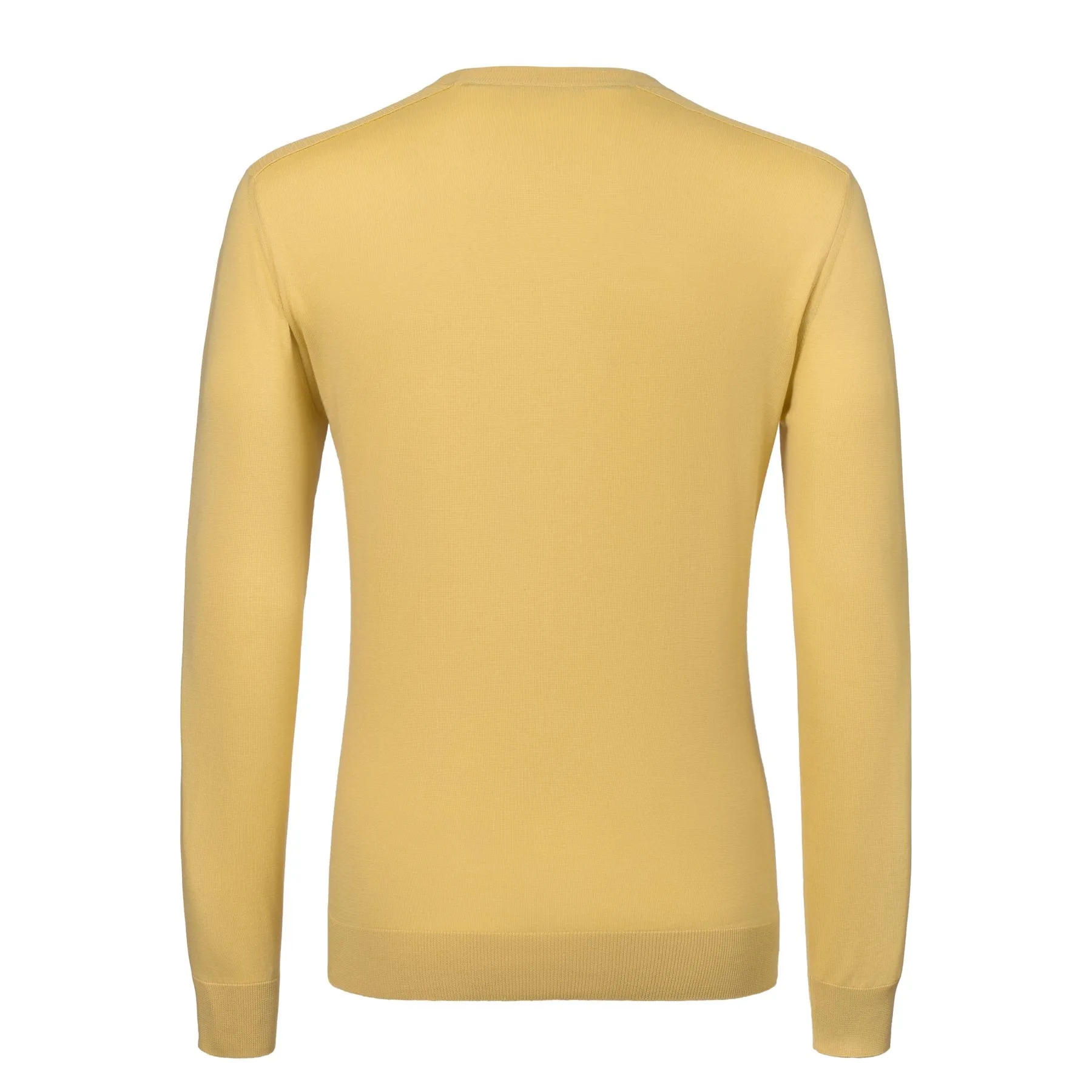 Cotton And Silk-Blend Sweater in Tuscan Yellow