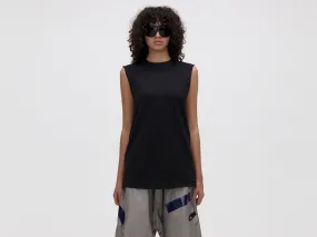 CROSS BACK TANK - BLACK