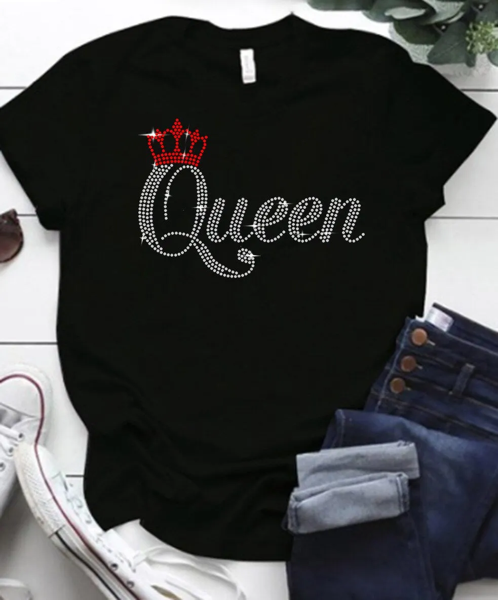 DressBetty - Casual Bricked Letter Print T-Shirts