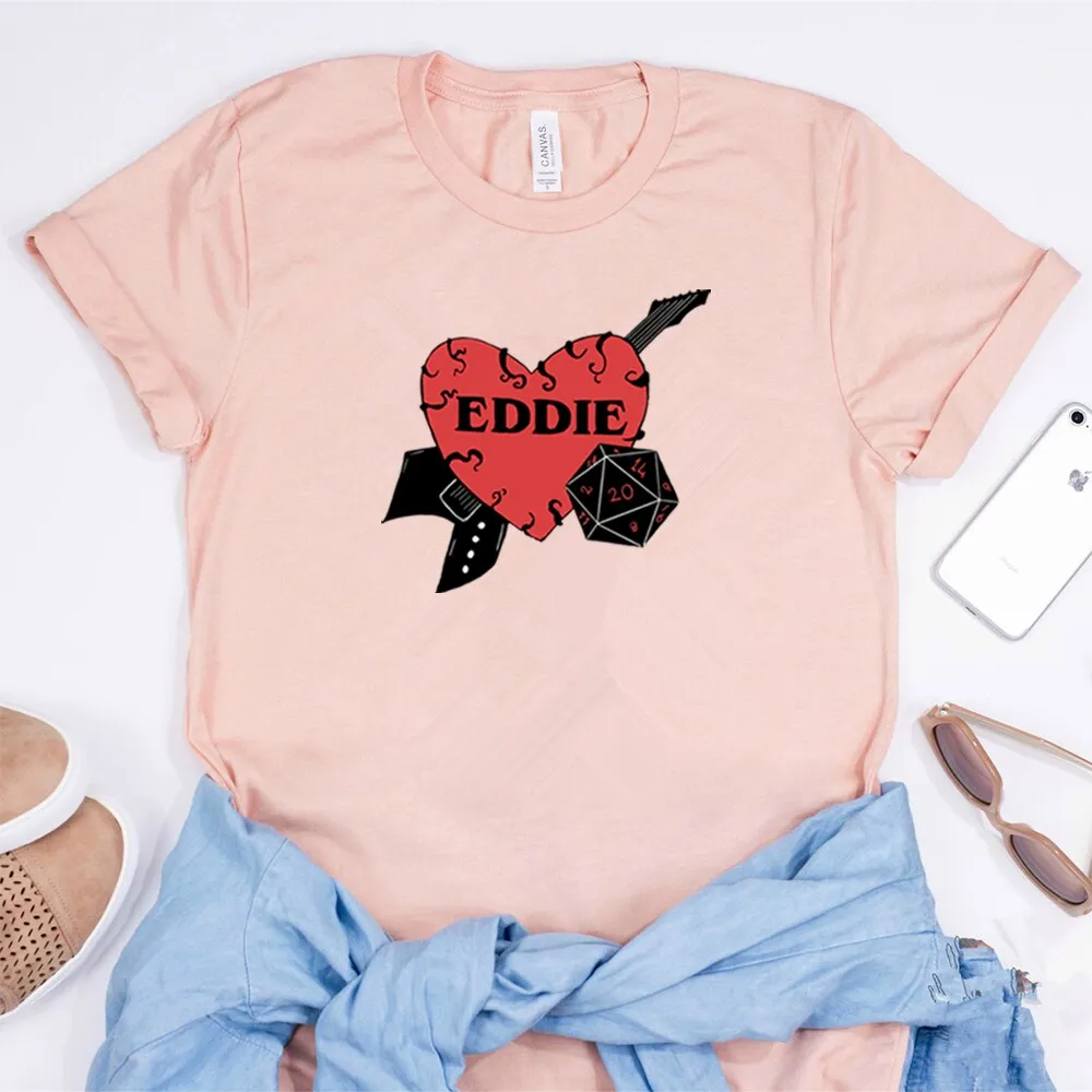 DressBetty - Red Heart Printed T-shirt