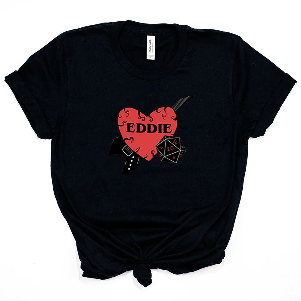 DressBetty - Red Heart Printed T-shirt