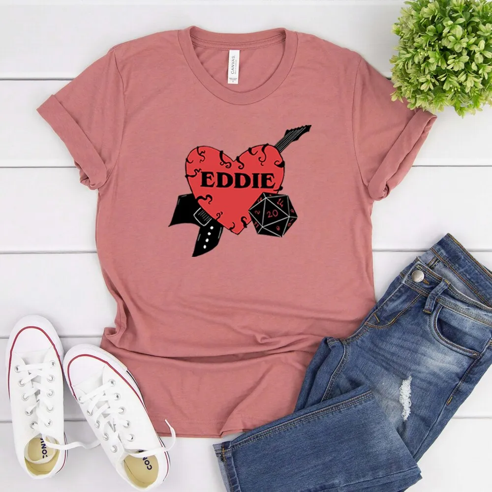 DressBetty - Red Heart Printed T-shirt