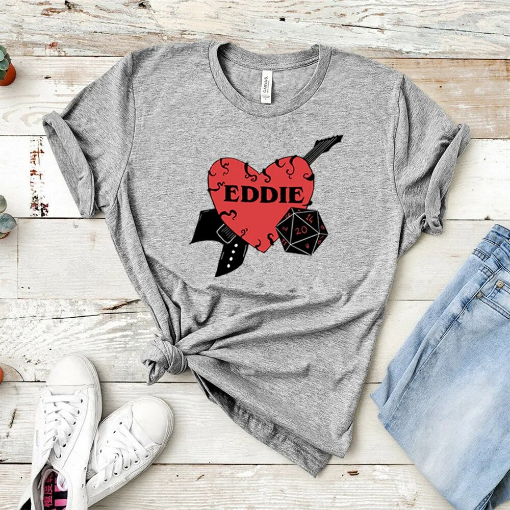 DressBetty - Red Heart Printed T-shirt