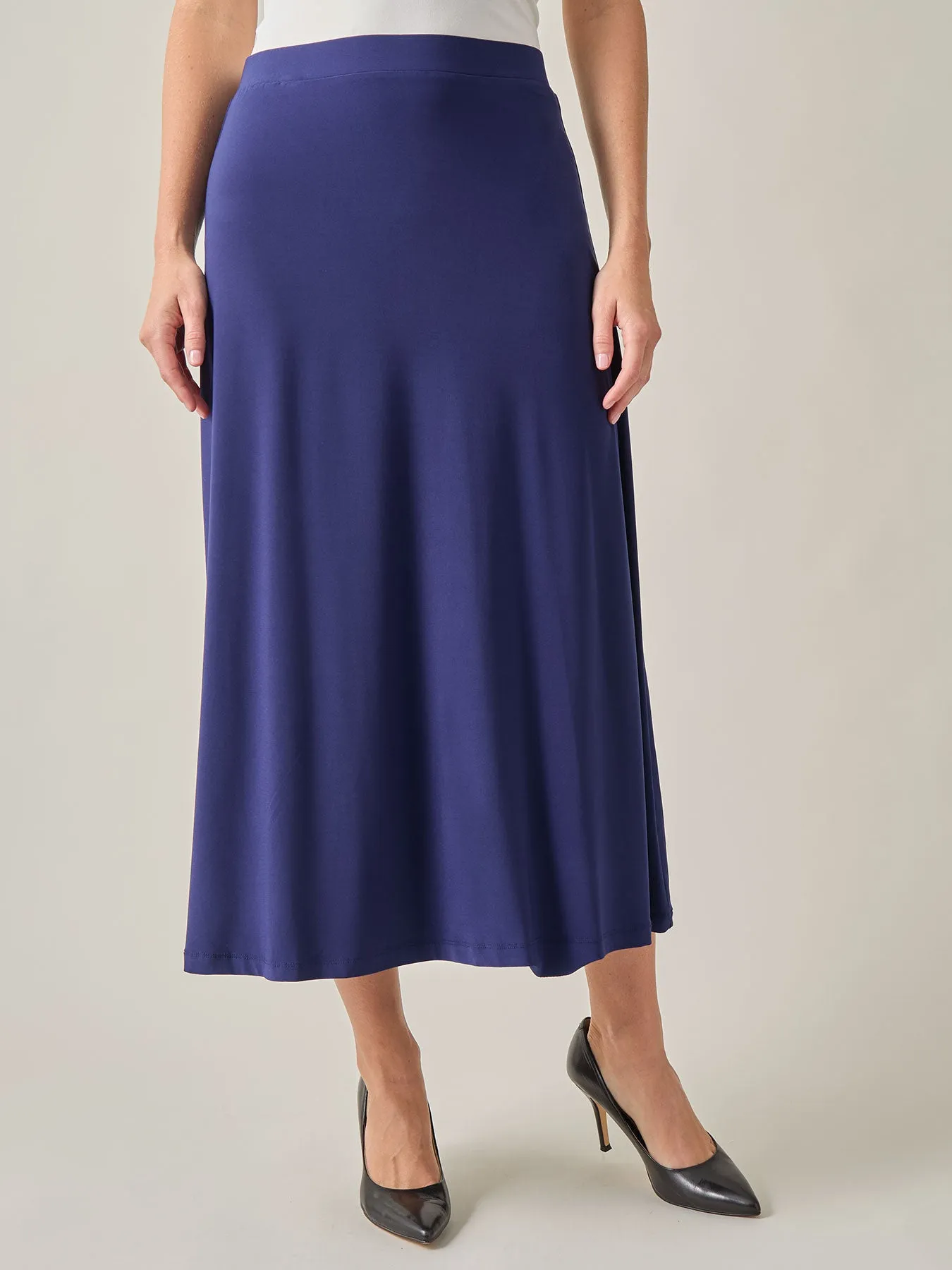 Elegant Maxi Skirt, Everyday Knit