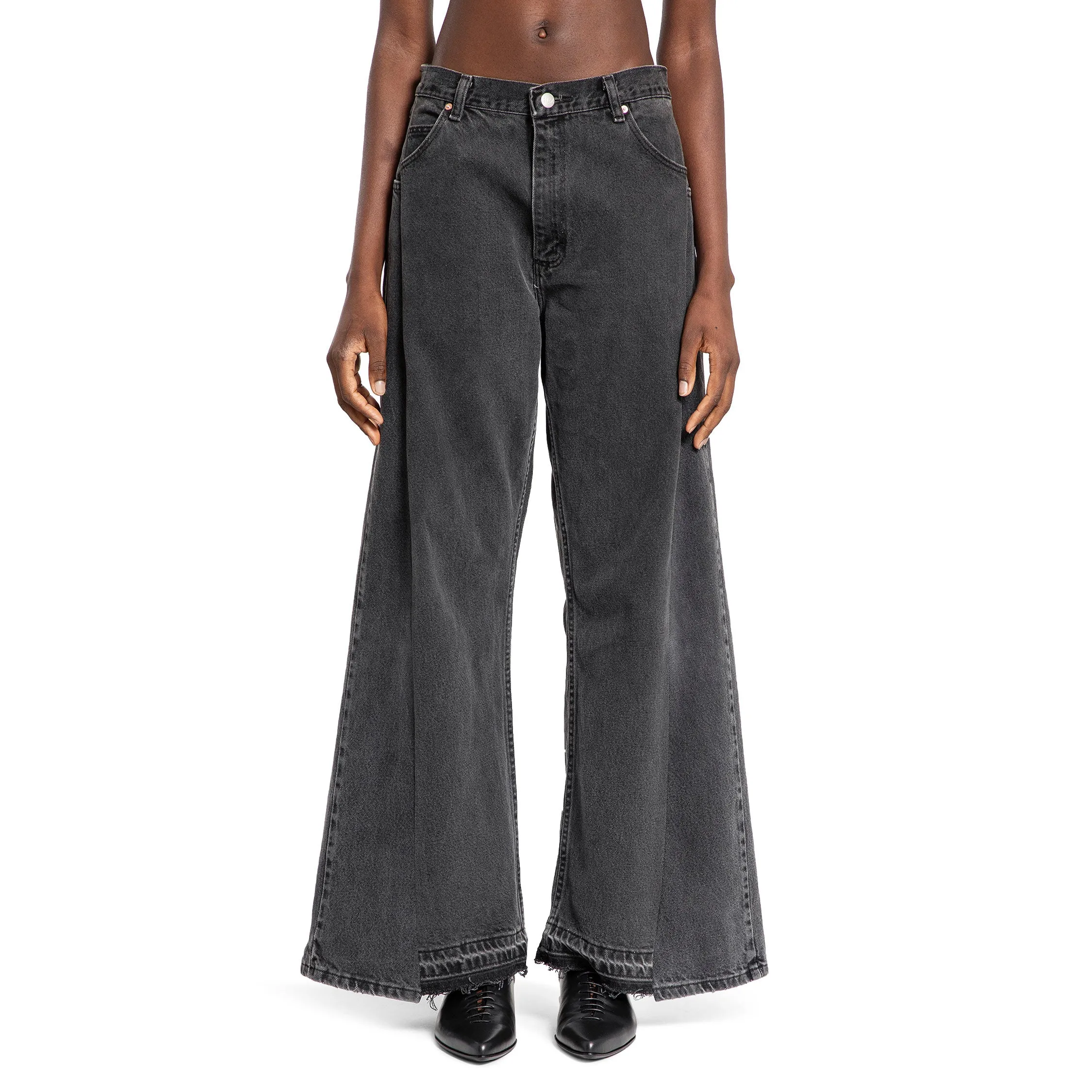 E.L.V. DENIM WOMAN GREY JEANS