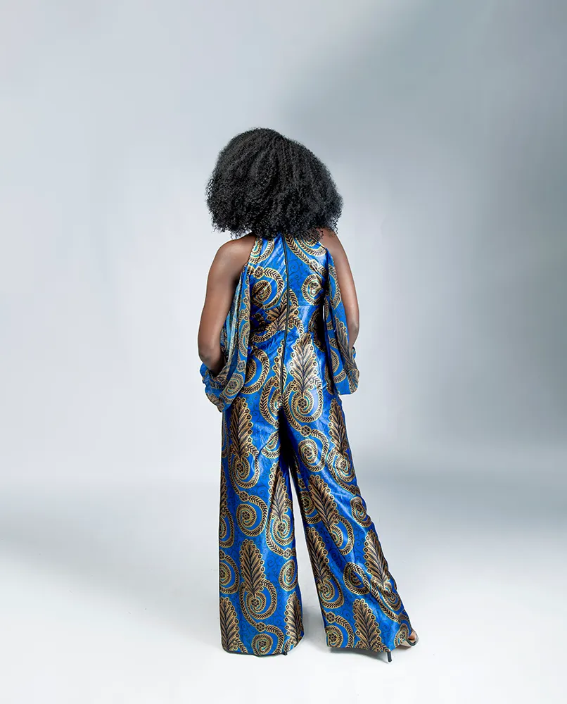Etnica Adille satin Schiffon jumpsuit