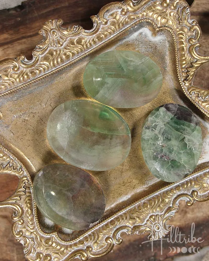 Fluorite Worry Stone