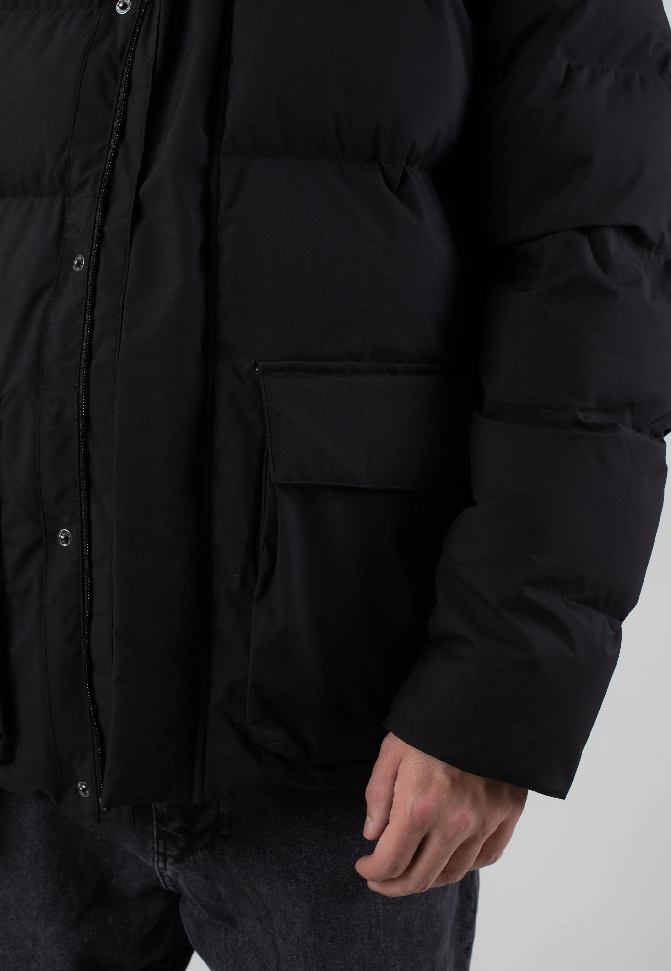 Fred Perry - Padded Pocket Detail Black - Jacket