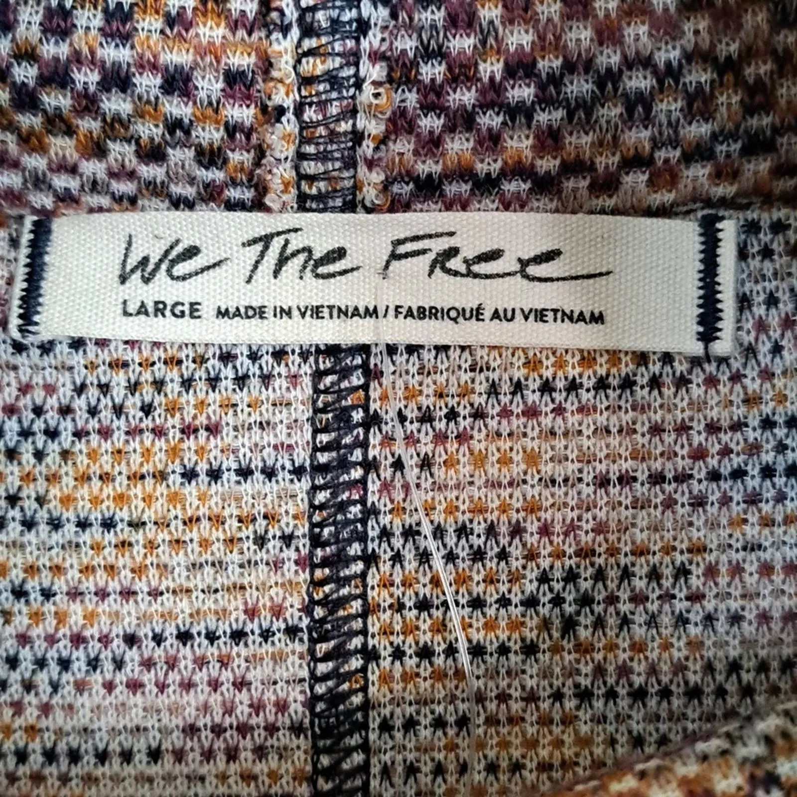 Free People Sunny Days Knit Oversized Turtleneck Sweater Large