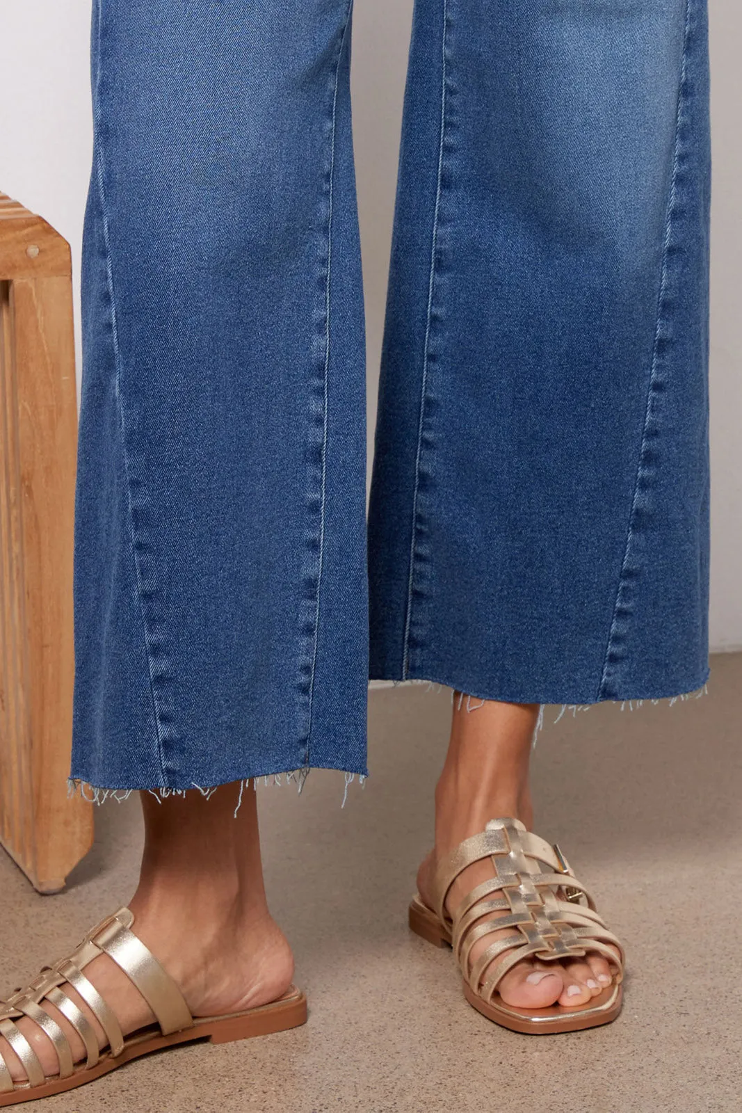 Good Waist Palazzo Crop