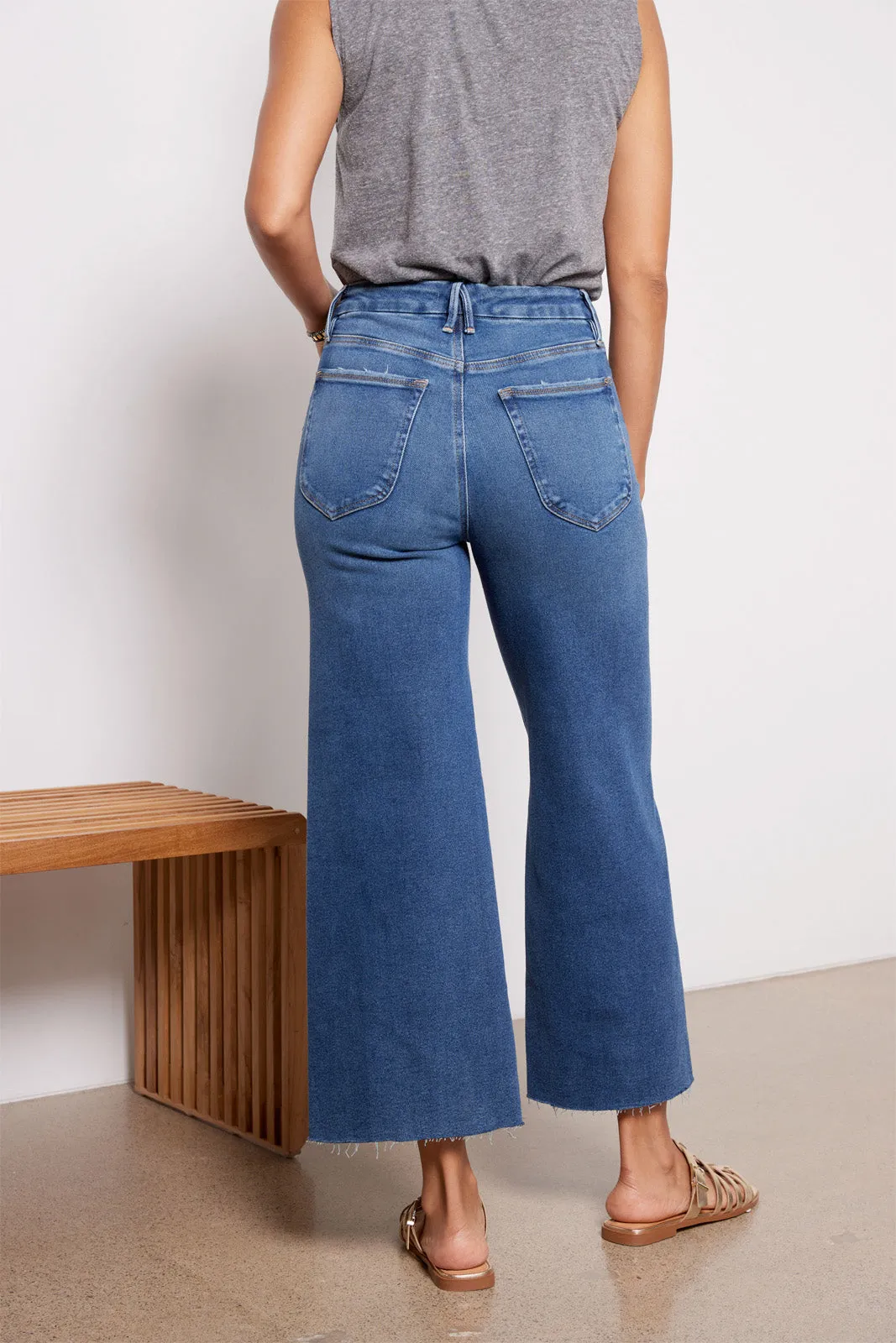 Good Waist Palazzo Crop