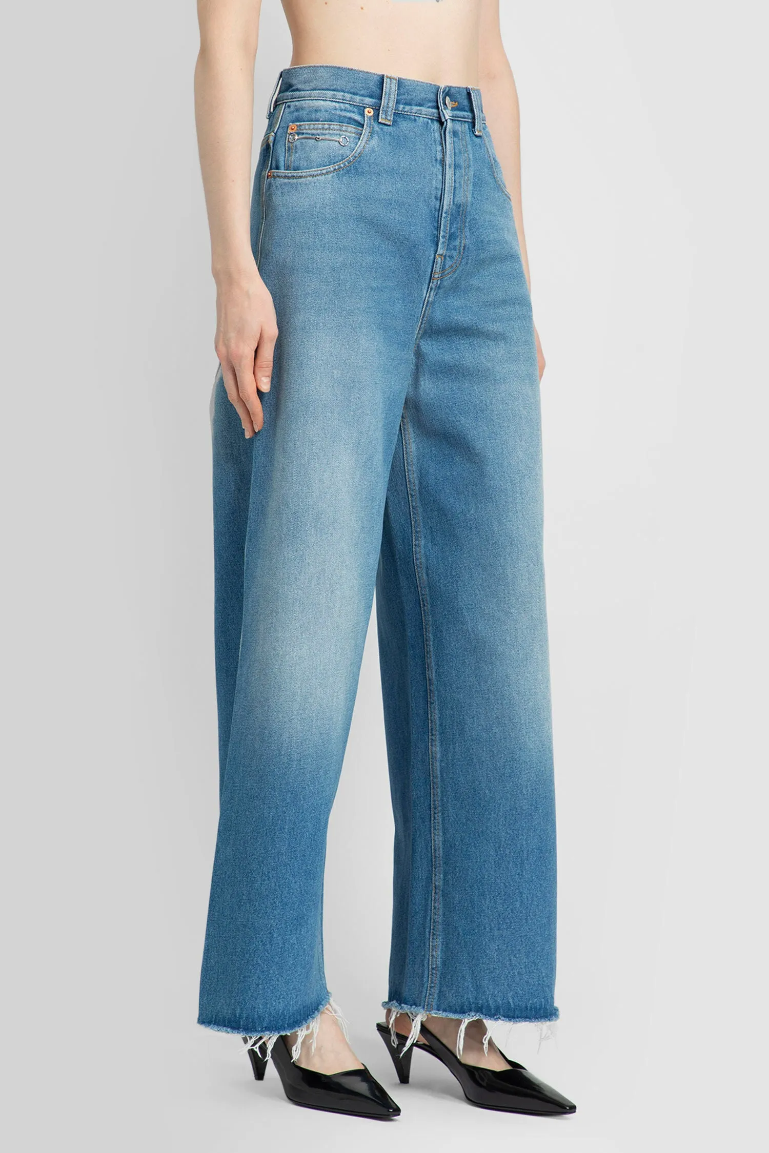 GUCCI WOMAN BLUE JEANS