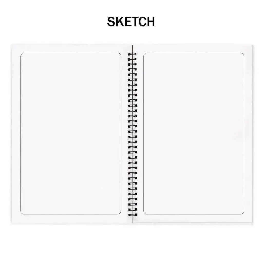 Hardcover Practice Notebook - 8.5" x 11"