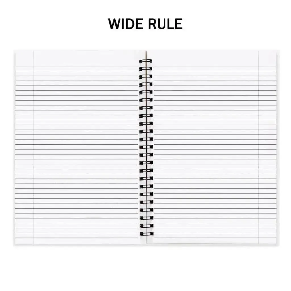Hardcover Practice Notebook - 8.5" x 11"