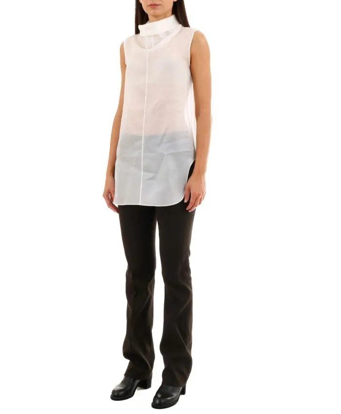 LADAN PANT IN SILK MéLANGE