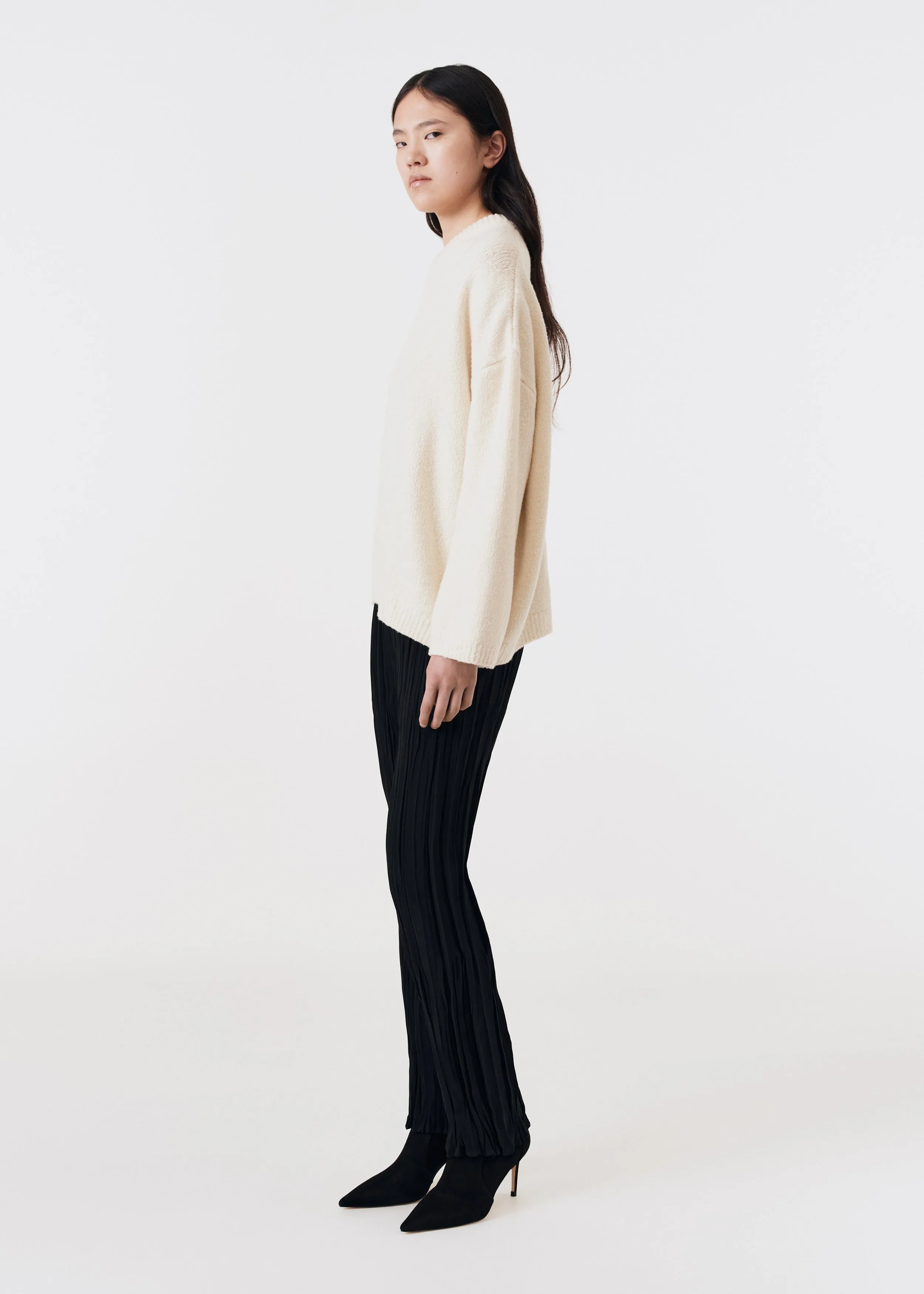 Maisie Plissé trousers