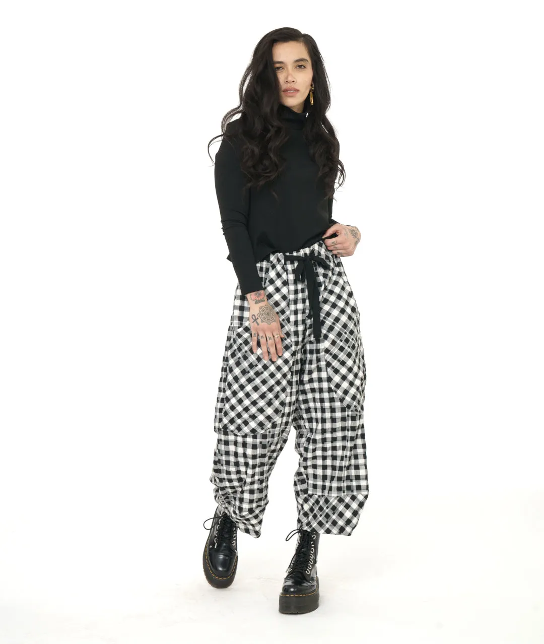 Niche - Big Pucker - Izzie Pant - Black
