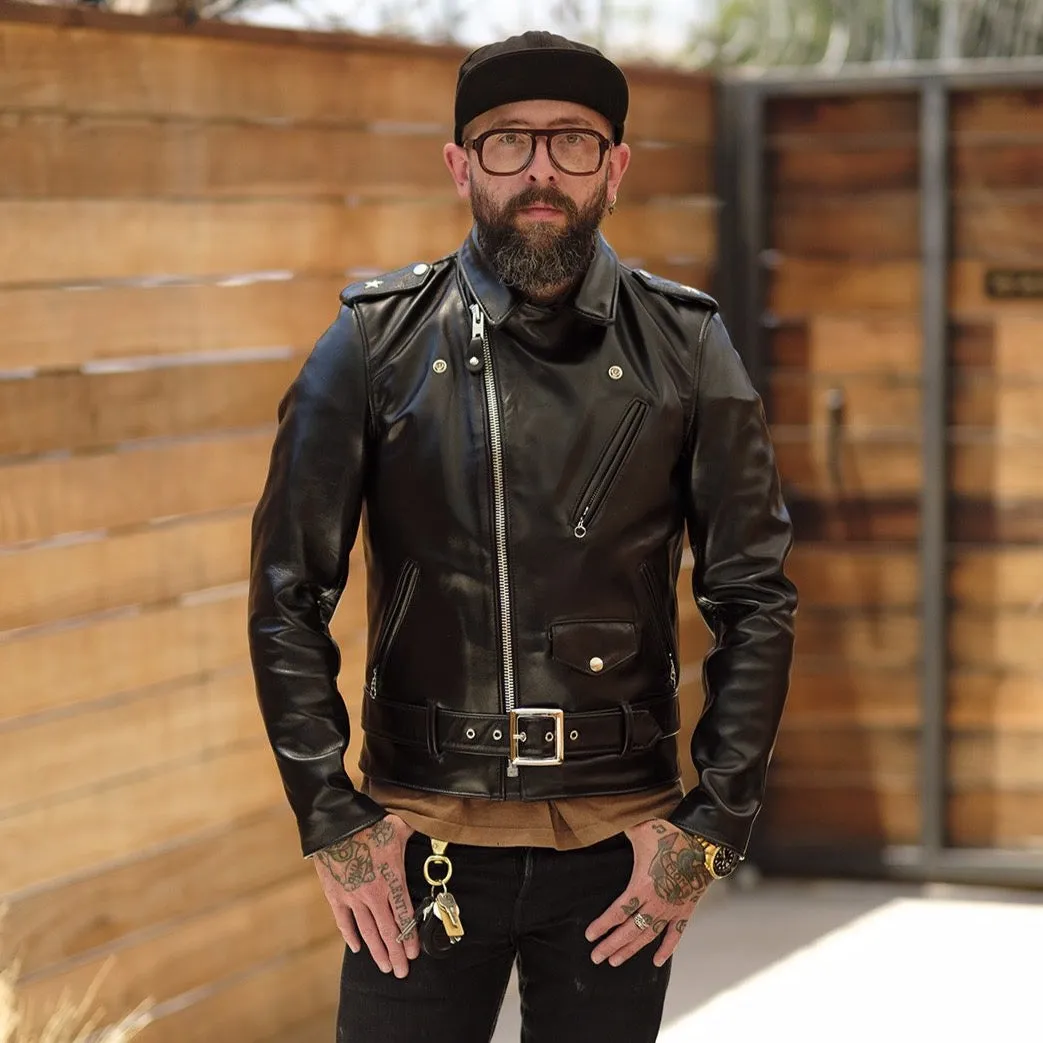 Schott NYC 613SH Horsehide Perfecto Motorcycle Jacket PRE-OWNED FINAL SALE