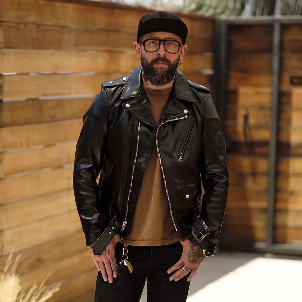Schott NYC 613SH Horsehide Perfecto Motorcycle Jacket PRE-OWNED FINAL SALE