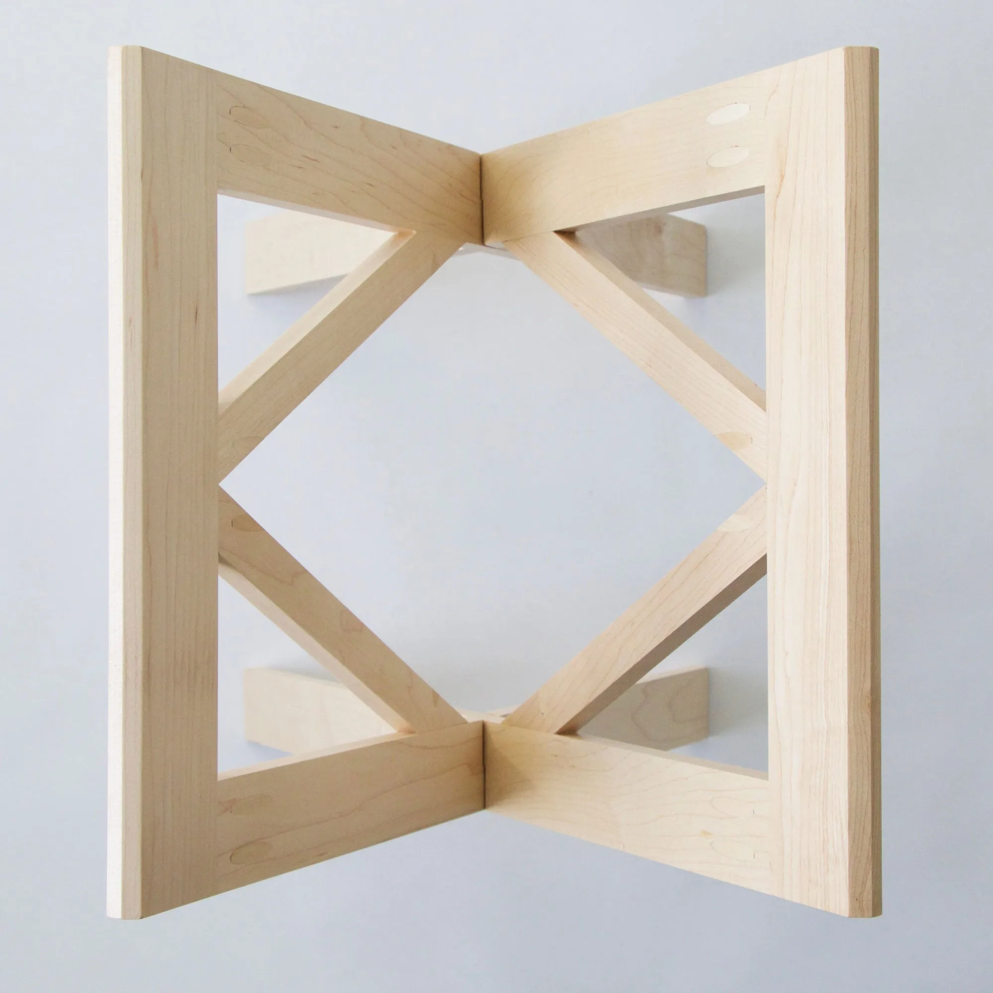 Tray stand | large maple handmade USA