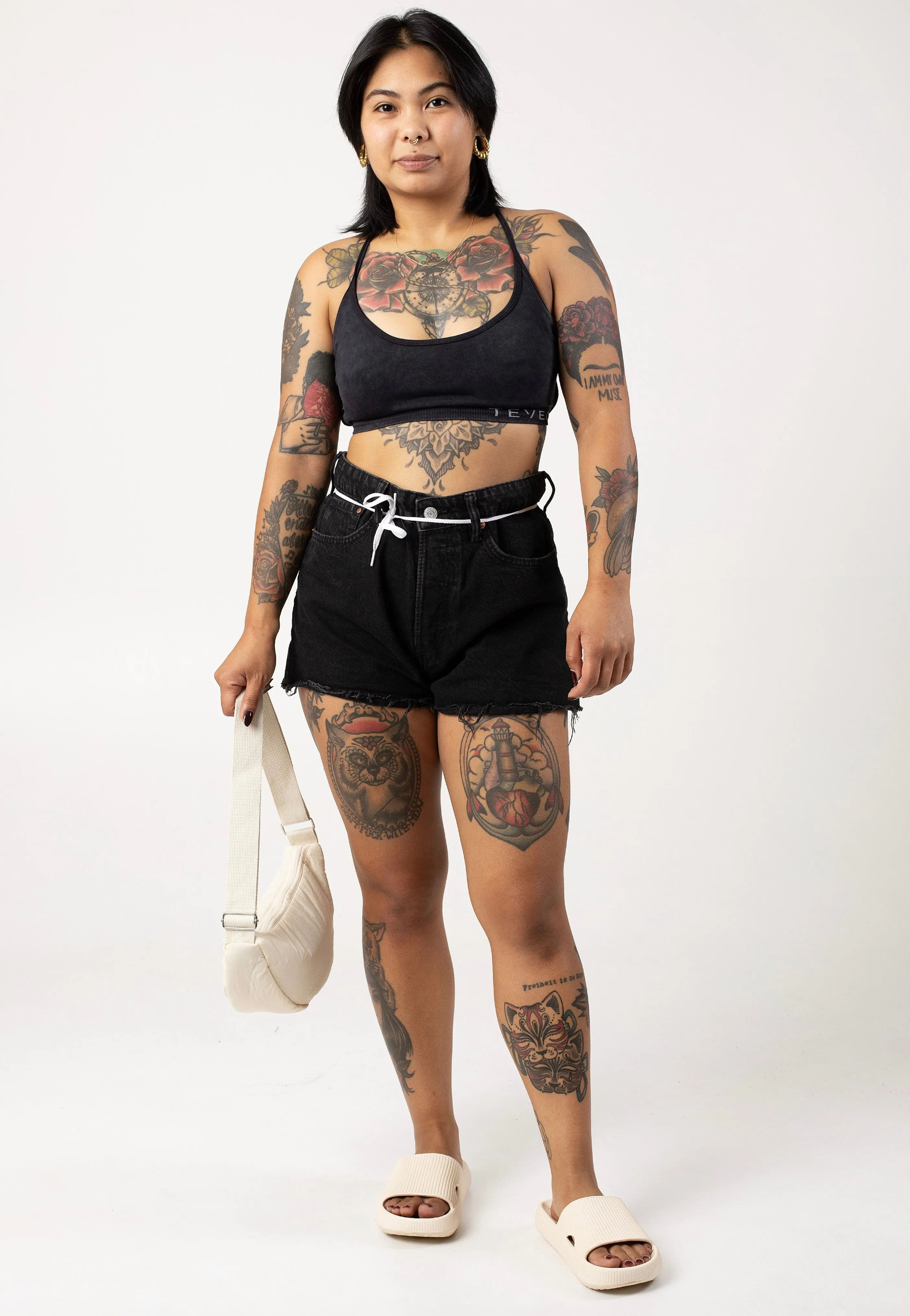 Urban Classics - Small Padded Whitesand - Bag