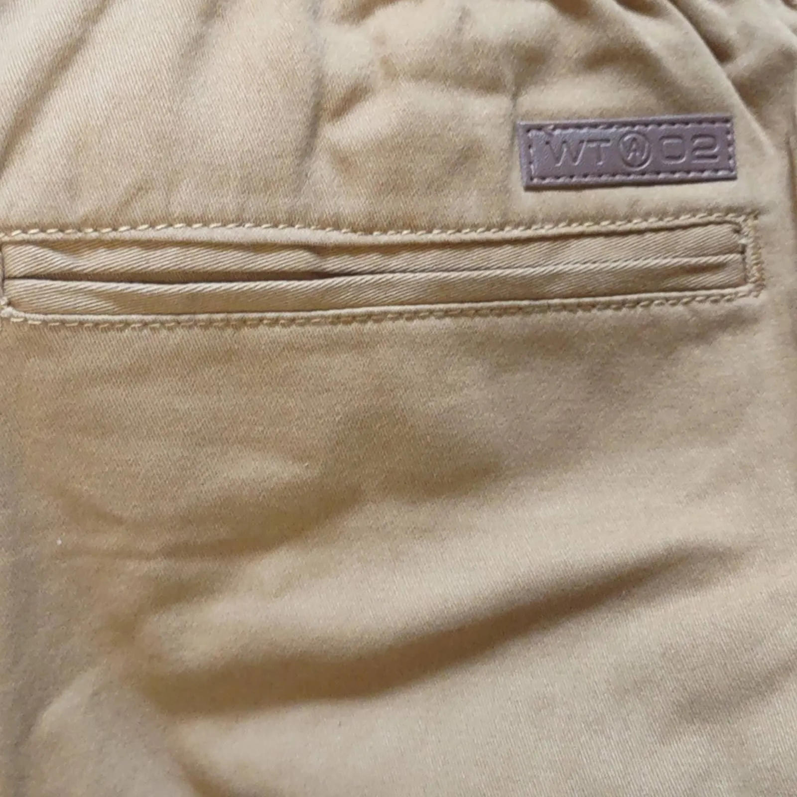 WT Mens Stretch and Twill Fabric Jogger Pant XL Tobacco