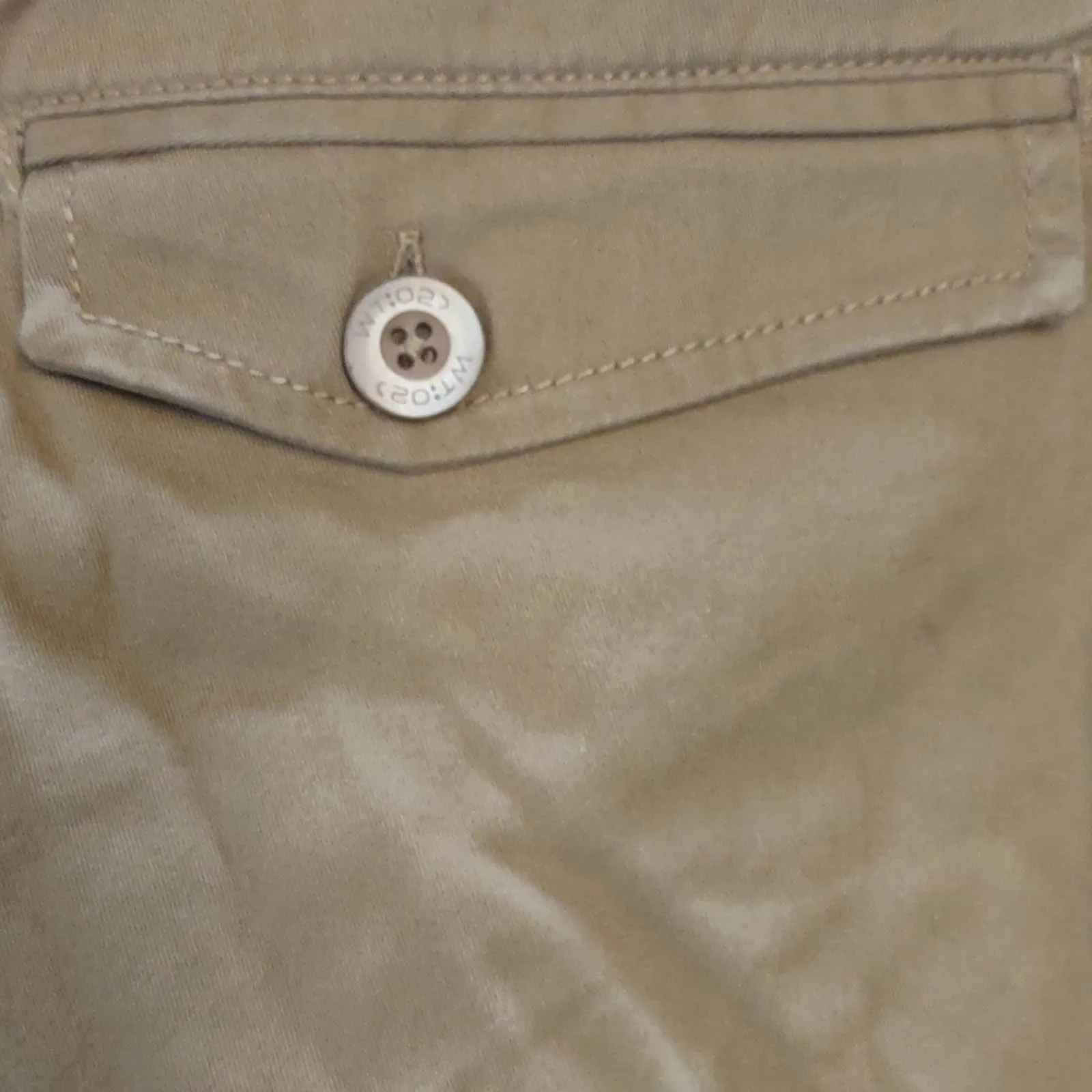 WT Mens Stretch and Twill Fabric Jogger Pant XL Tobacco