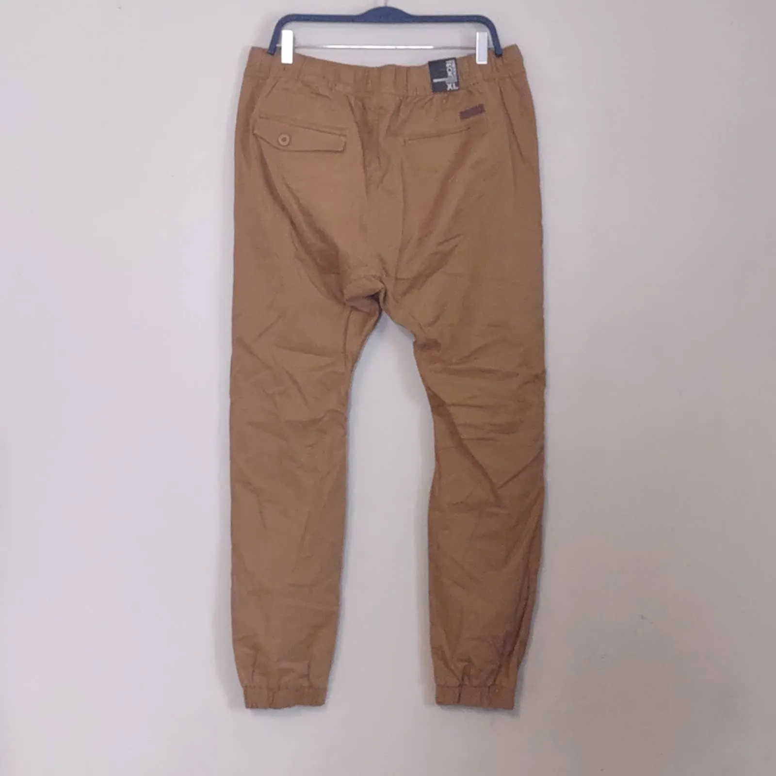 WT Mens Stretch and Twill Fabric Jogger Pant XL Tobacco